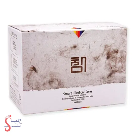 سوزن استریل طب سوزنی SMC سایز 40×0.25 بسته 1000 عددی اورجینال کره‌ای